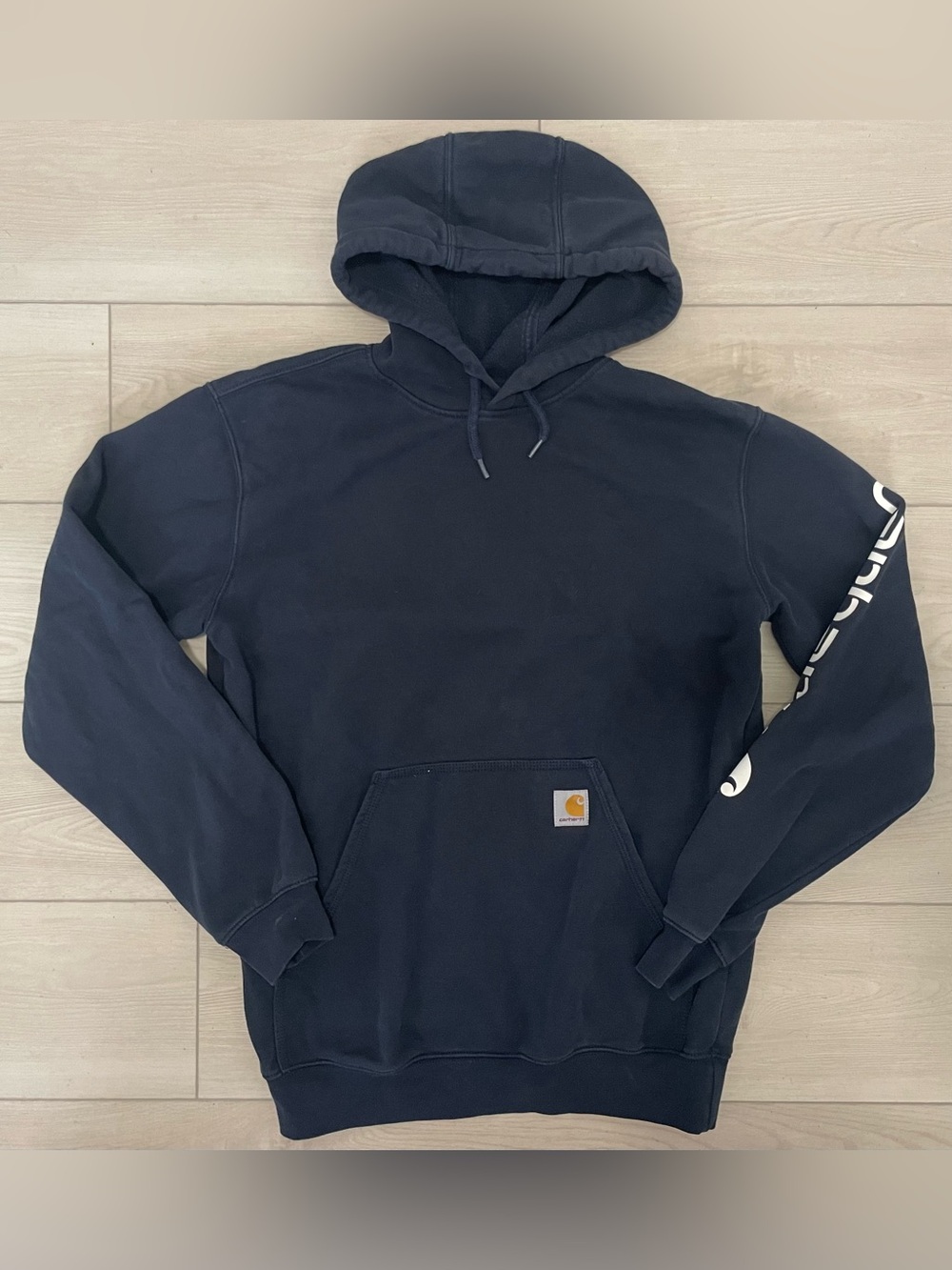 Carhartt Loose Fit Navy Blue Hoodie
